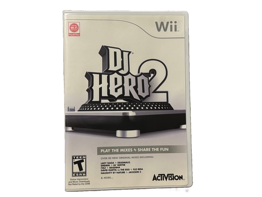 DJ Hero 2 Nintendo Wii Complete