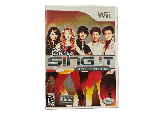 Disney Sing It: Pop Hits Nintendo Wii Complete