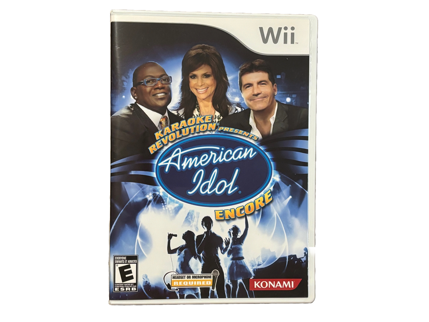 Karaoke Revolution Presents: American Idol Encore Nintendo Wii Complete