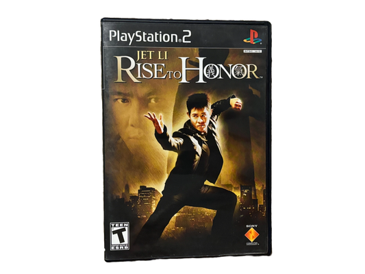 Jet Li Rise To Honor Sony PlayStation 2 PS2 Complete