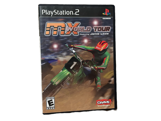 MX World Tour Featuring Jamie Little Sony PlayStation 2 PS2 Complete