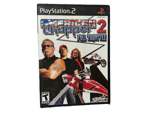 American Chopper 2 Full Throttle Sony PlayStation 2 PS2 Complete