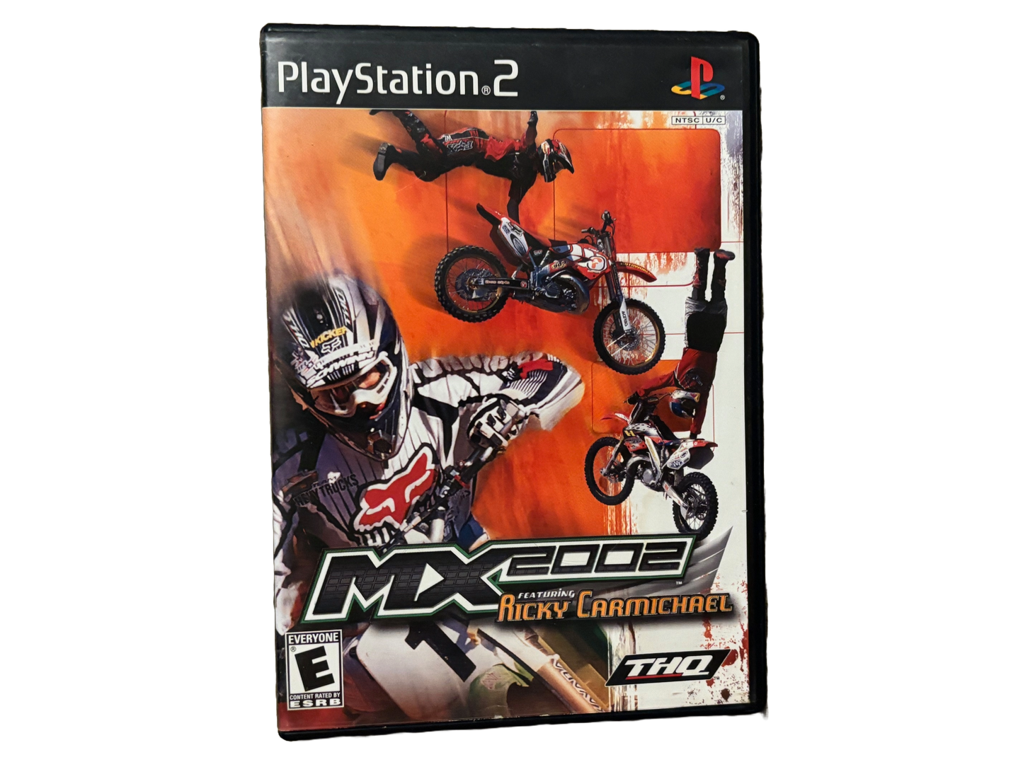 MX 2002 Featuring Ricky Carmichael Sony PlayStation 2 PS2 Complete