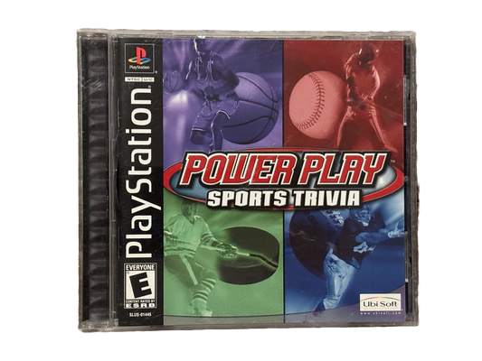 Power Play Sports Trivia Sony PlayStation PS1 Complete