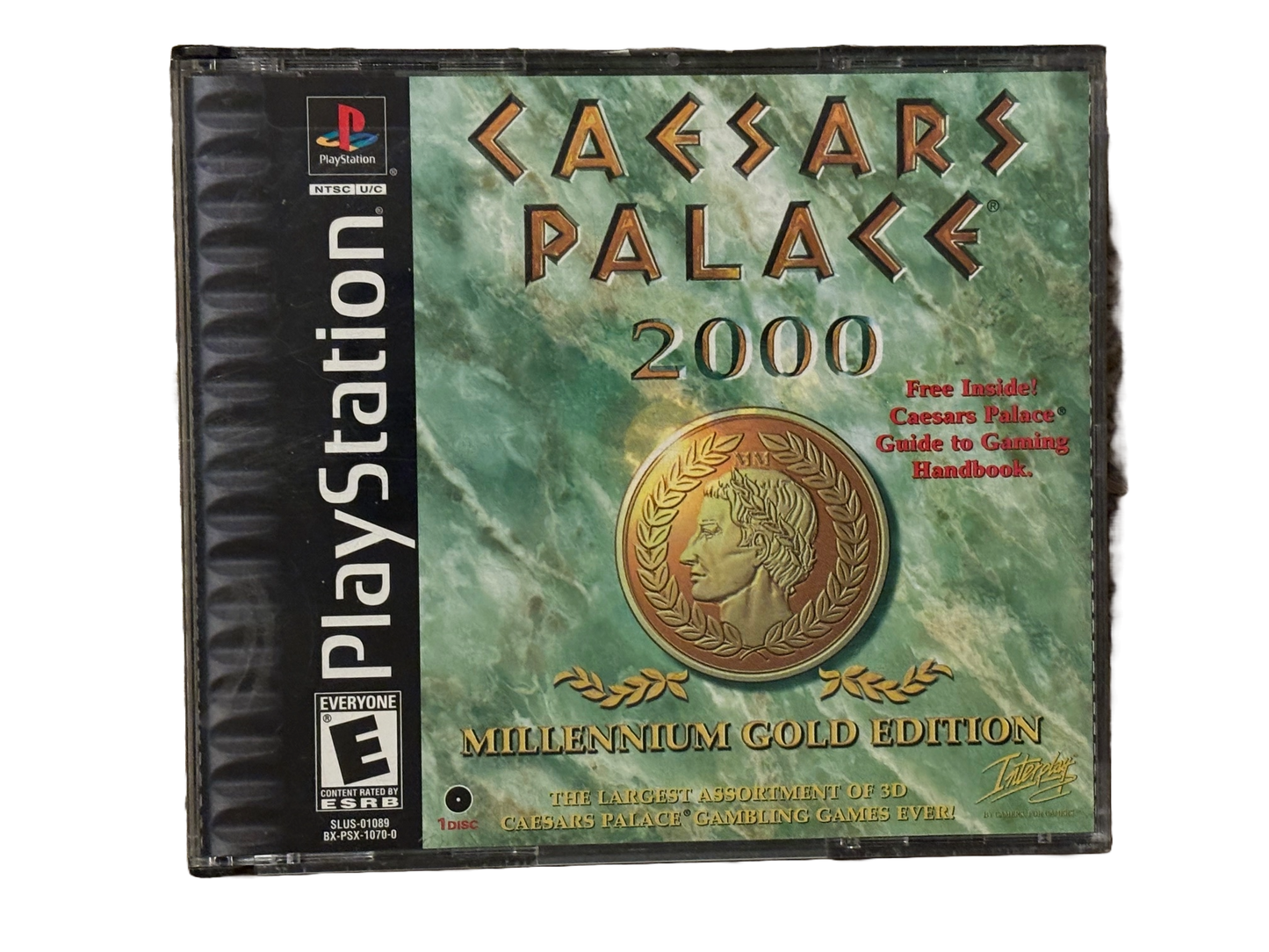 Caesars Palace 2000 Sony PlayStation PS1 Complete