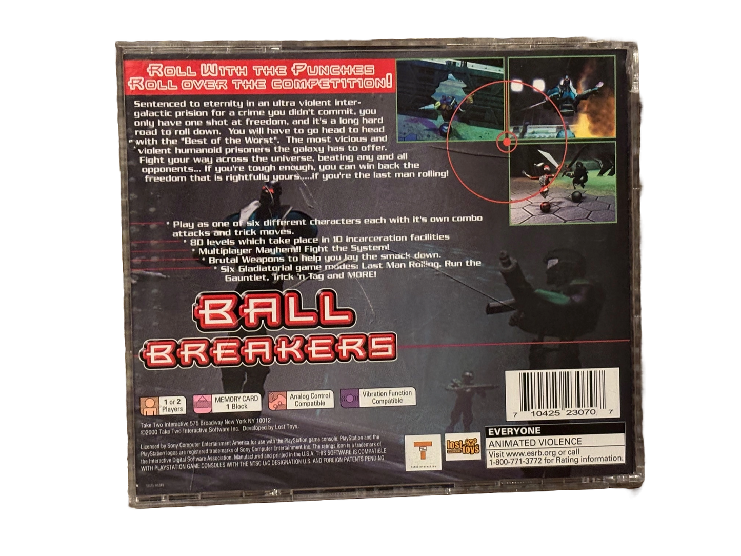 Ball Breakers Sony PlayStation PS1 Complete