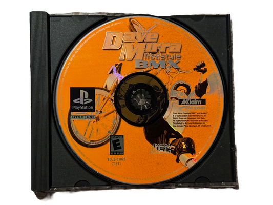 Dave Mirra Freestyle BMX Sony PlayStation PS1