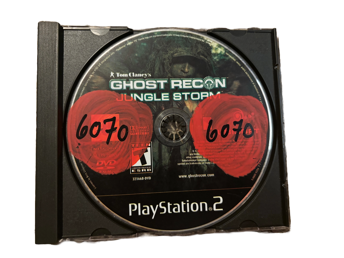 Tom Clancy's Ghost Recon: Jungle Storm Sony PlayStation 2 PS2 Game