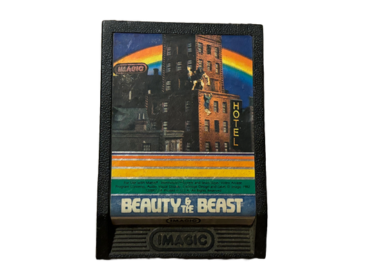 Beauty & The Beast Mattel Intellivision Video Game