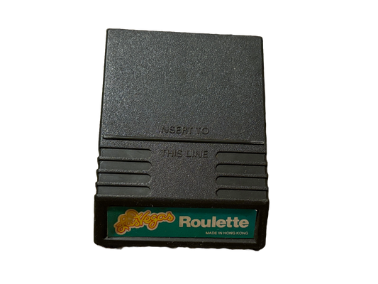 Las Vegas Roulette Mattel Intellivision Video Game