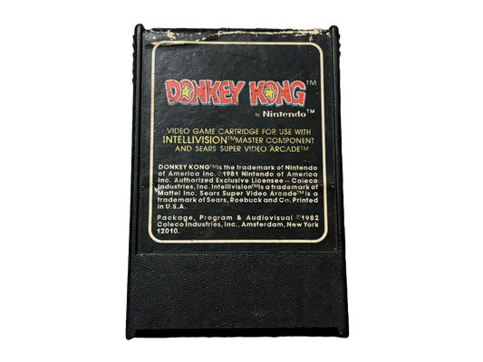 Donkey Kong Mattel Intellivision Video Game