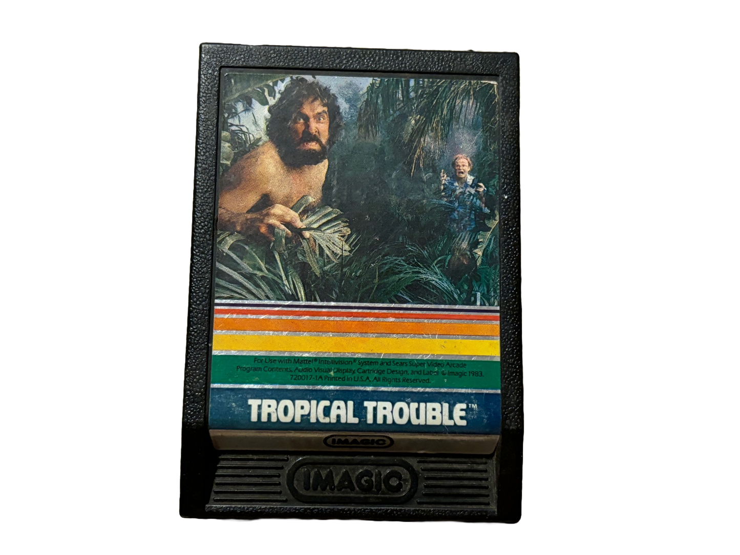 Tropical Trouble Mattel Intellivision Video Game