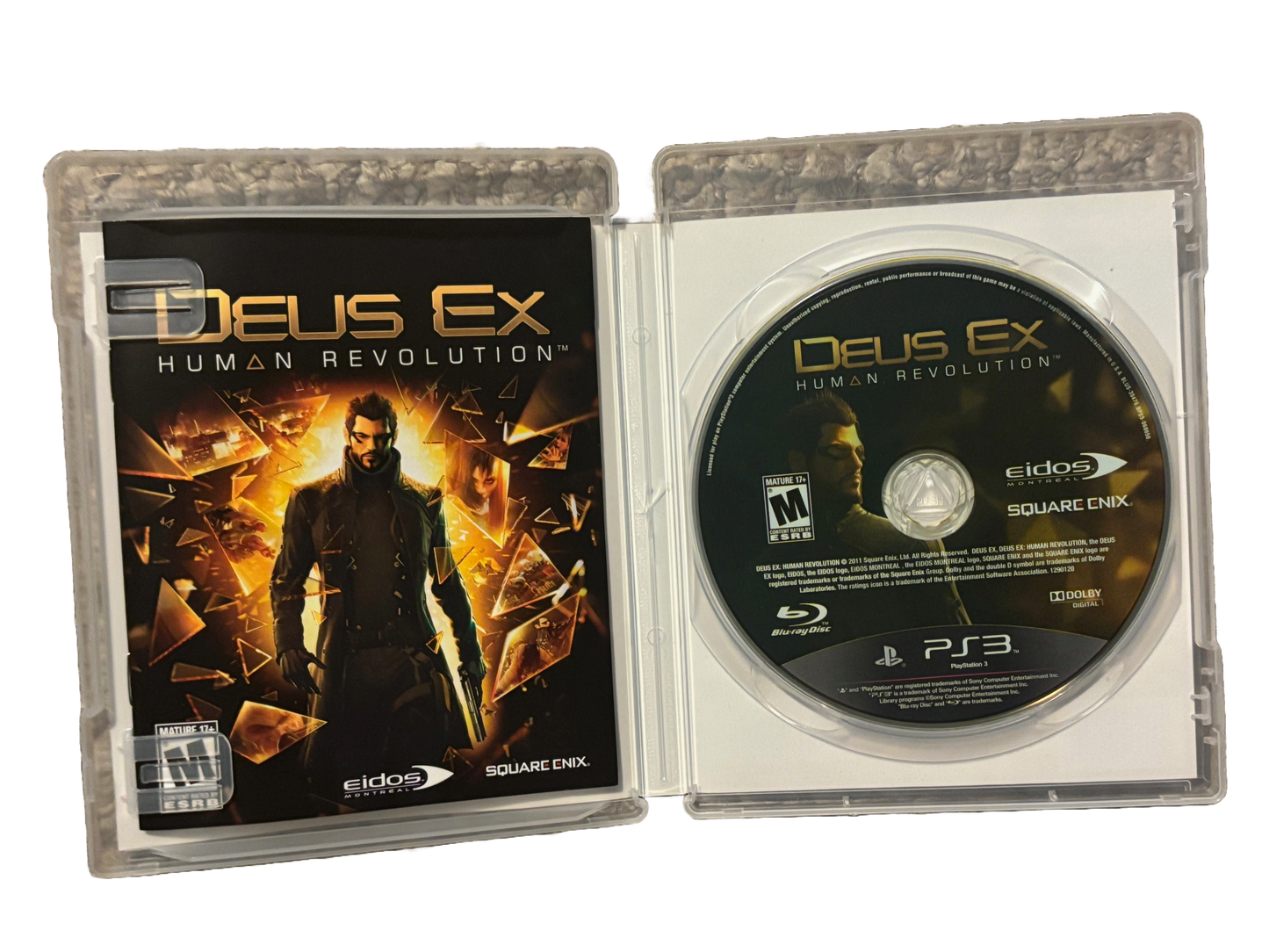 Deus Ex: Human Revolution Sony PlayStation 3 PS3 Complete