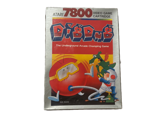 Dig Dug Atari 7800 Video Game. Sealed.