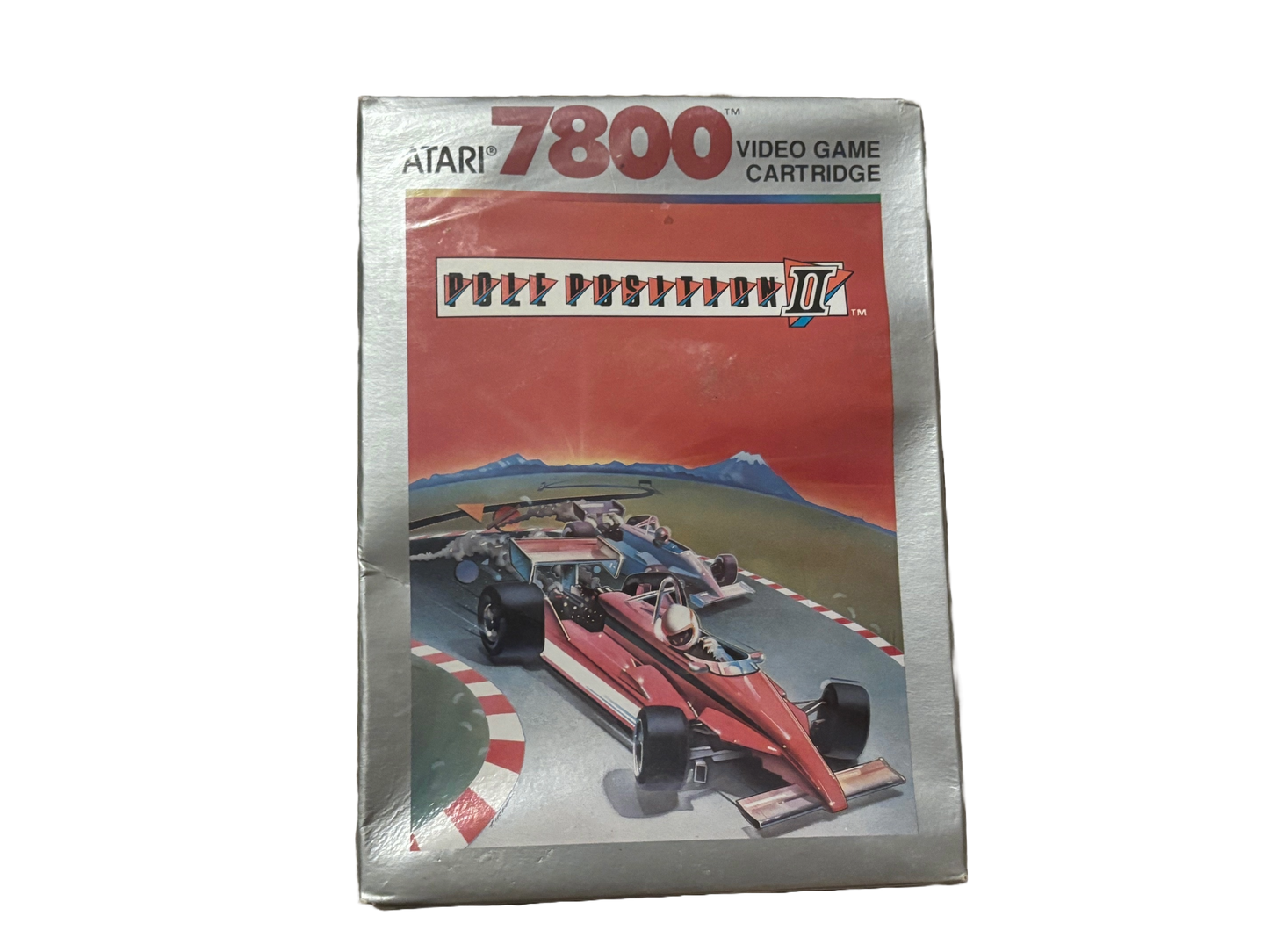 Pole Position II Atari 7800 Video Game. Sealed.