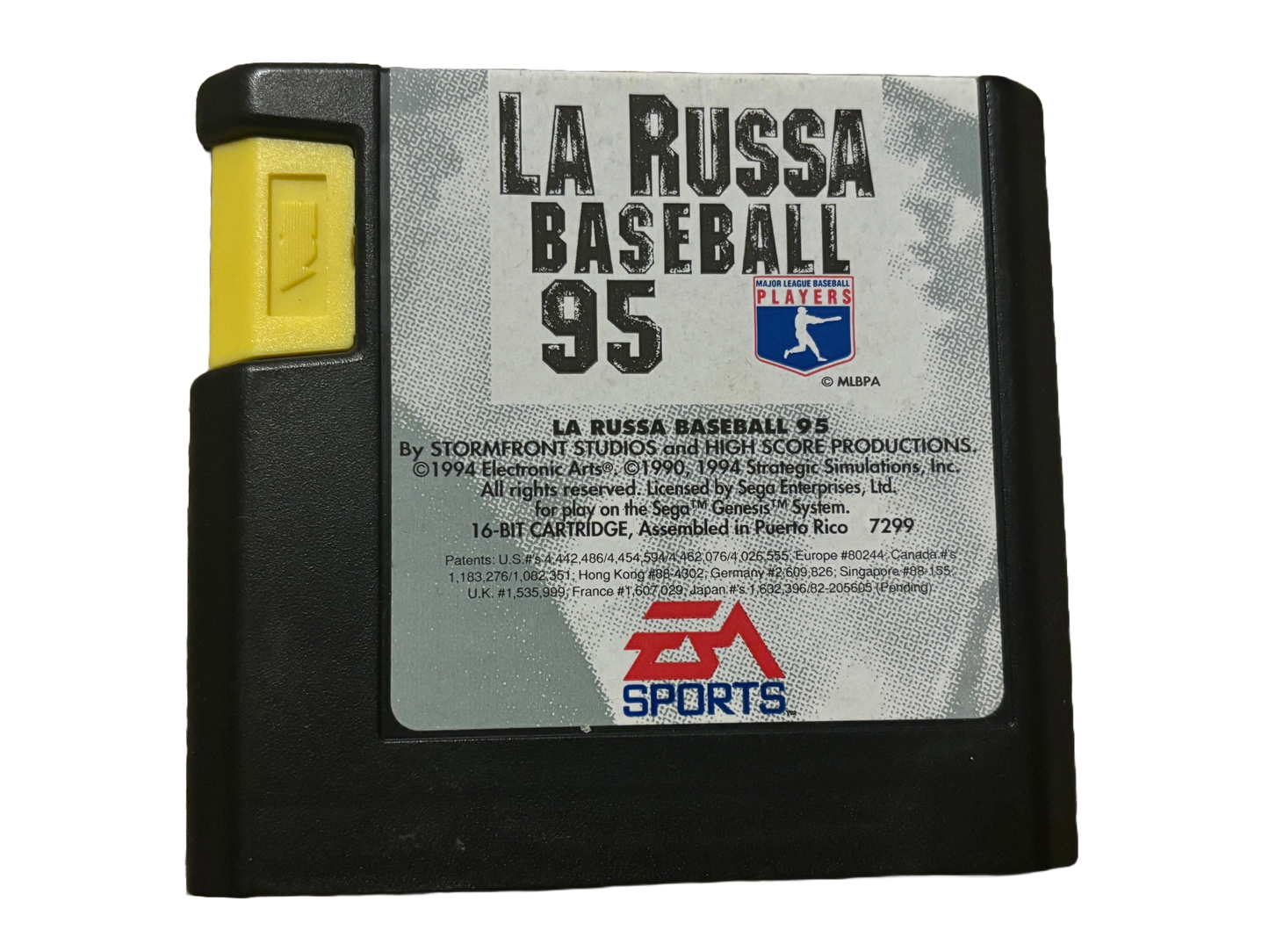 La Russa Baseball 95 Sega Genesis Video Game