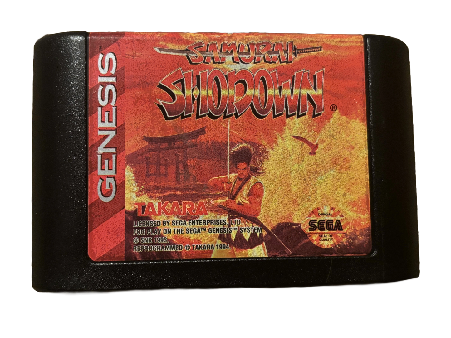 Samurai Shodown Sega Genesis Video Game