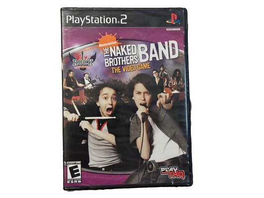 Nickelodeon The Naked Brothers Band Sony PlayStation 2 PS2. Sealed.