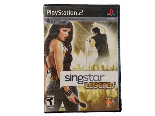 Singstar Legends Sony PlayStation 2 PS2. Sealed.