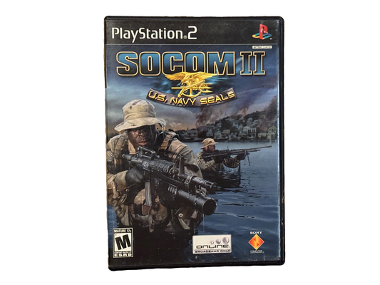 SOCOM II: U.S. Navy SEALs Sony PlayStation 2 PS2