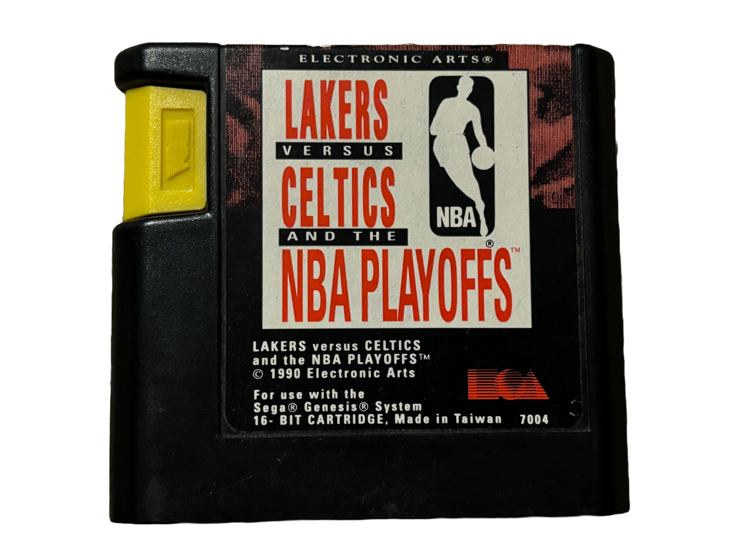 Lakers vs Celtics and the NBA Playoffs Sega Genesis Video Game