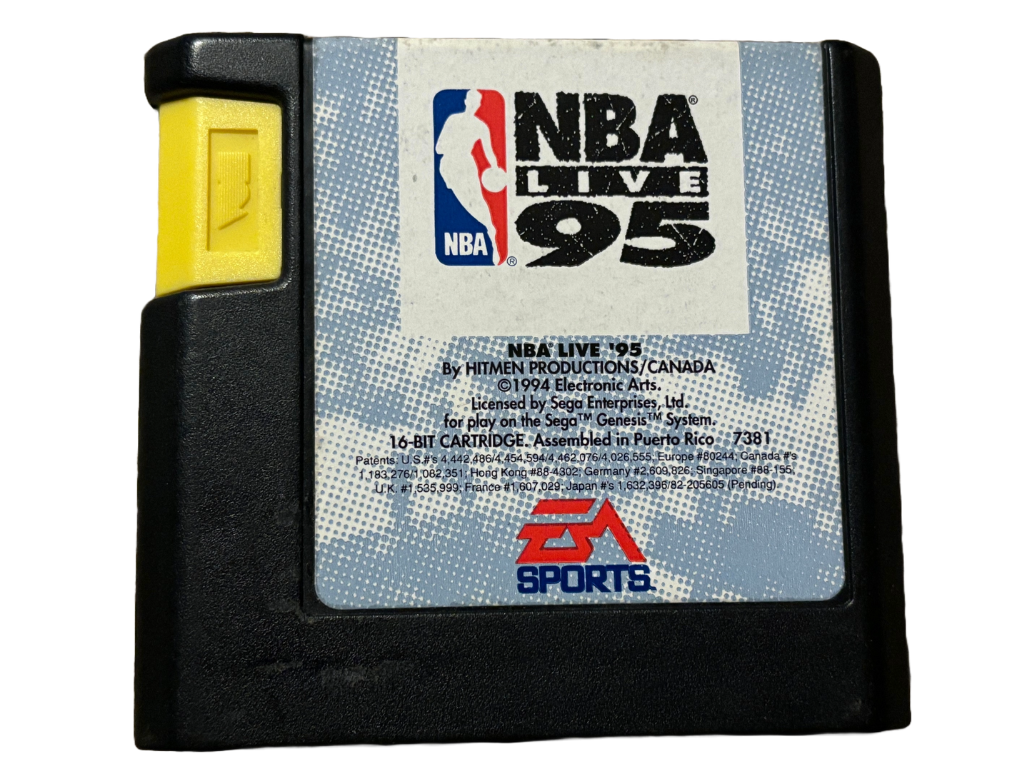 NBA Live 95 Sega Genesis Video Game