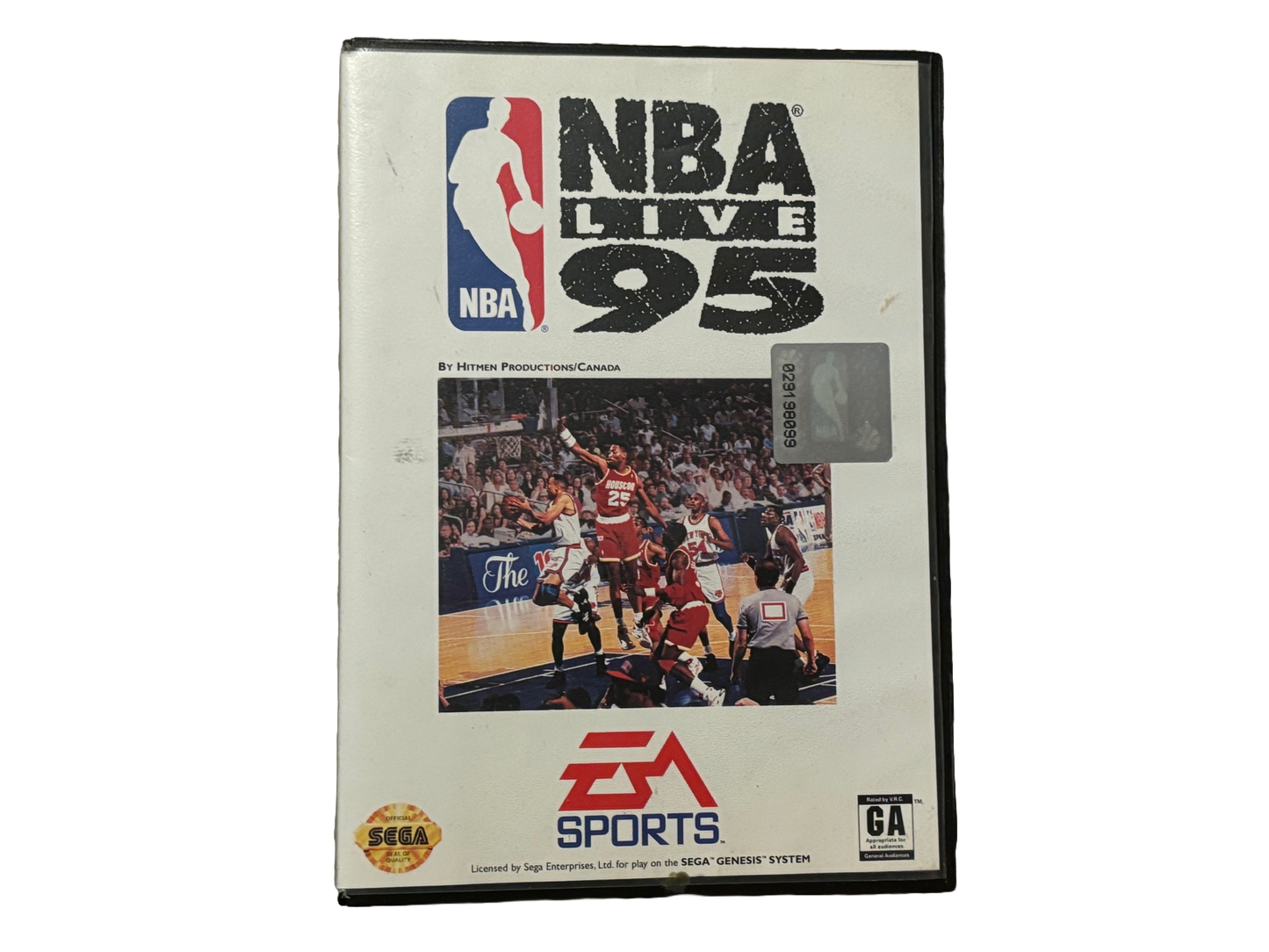 NBA Live 95 Sega Genesis Video Game