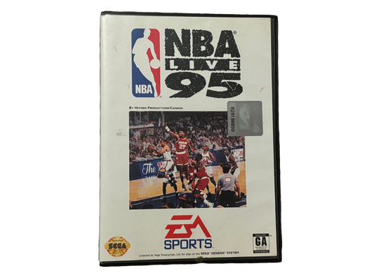 NBA Live 95 Sega Genesis Video Game