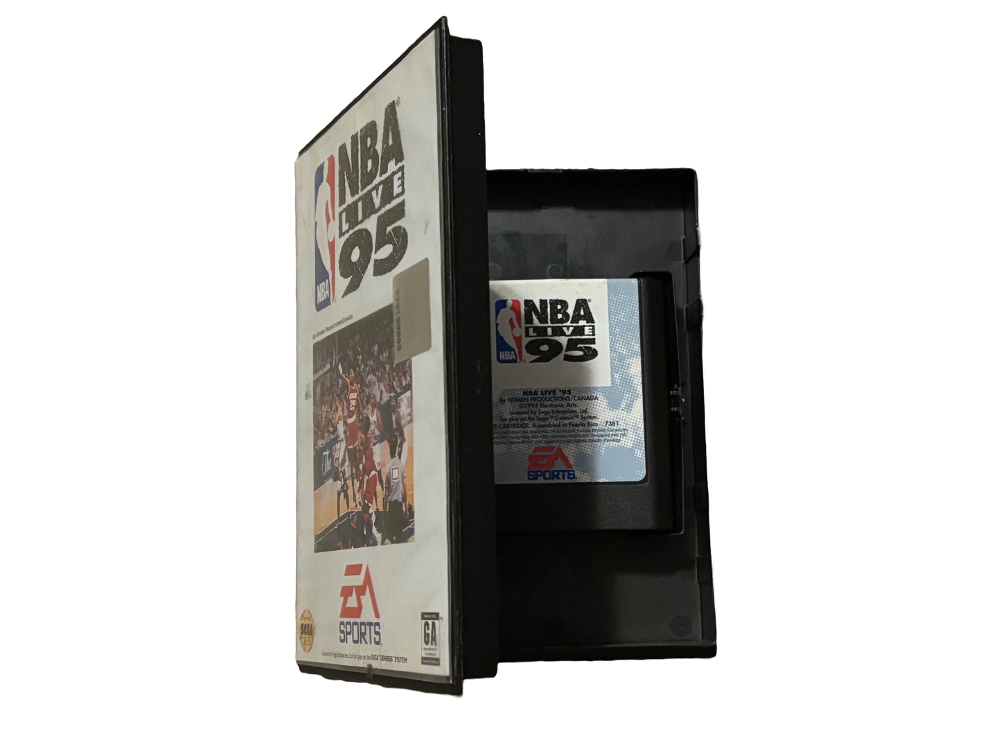 NBA Live 95 Sega Genesis Video Game