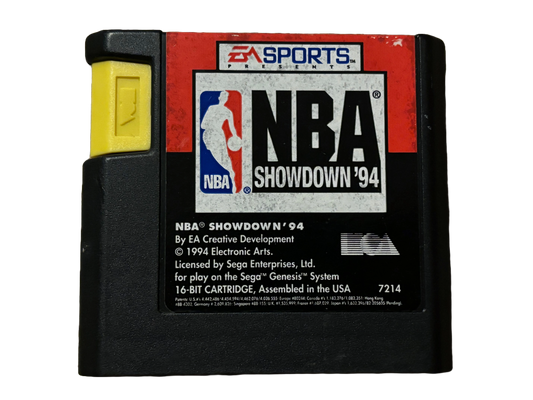 NBA Showdown '94 Sega Genesis Video Game