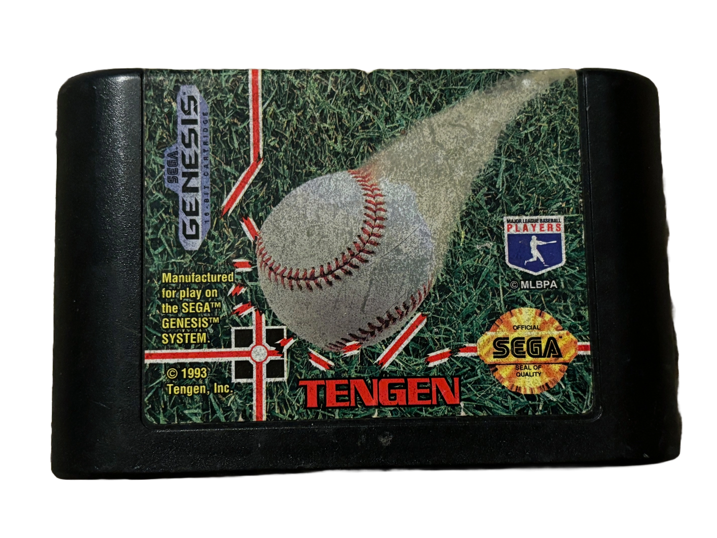 RBI Baseball '93 Sega Genesis Video Game