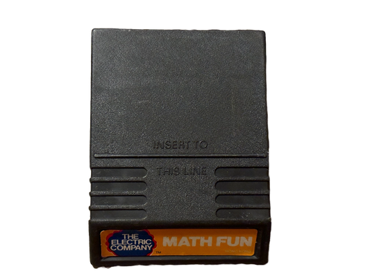 Electric Company Math Fun Mattel Intellivision Video Game