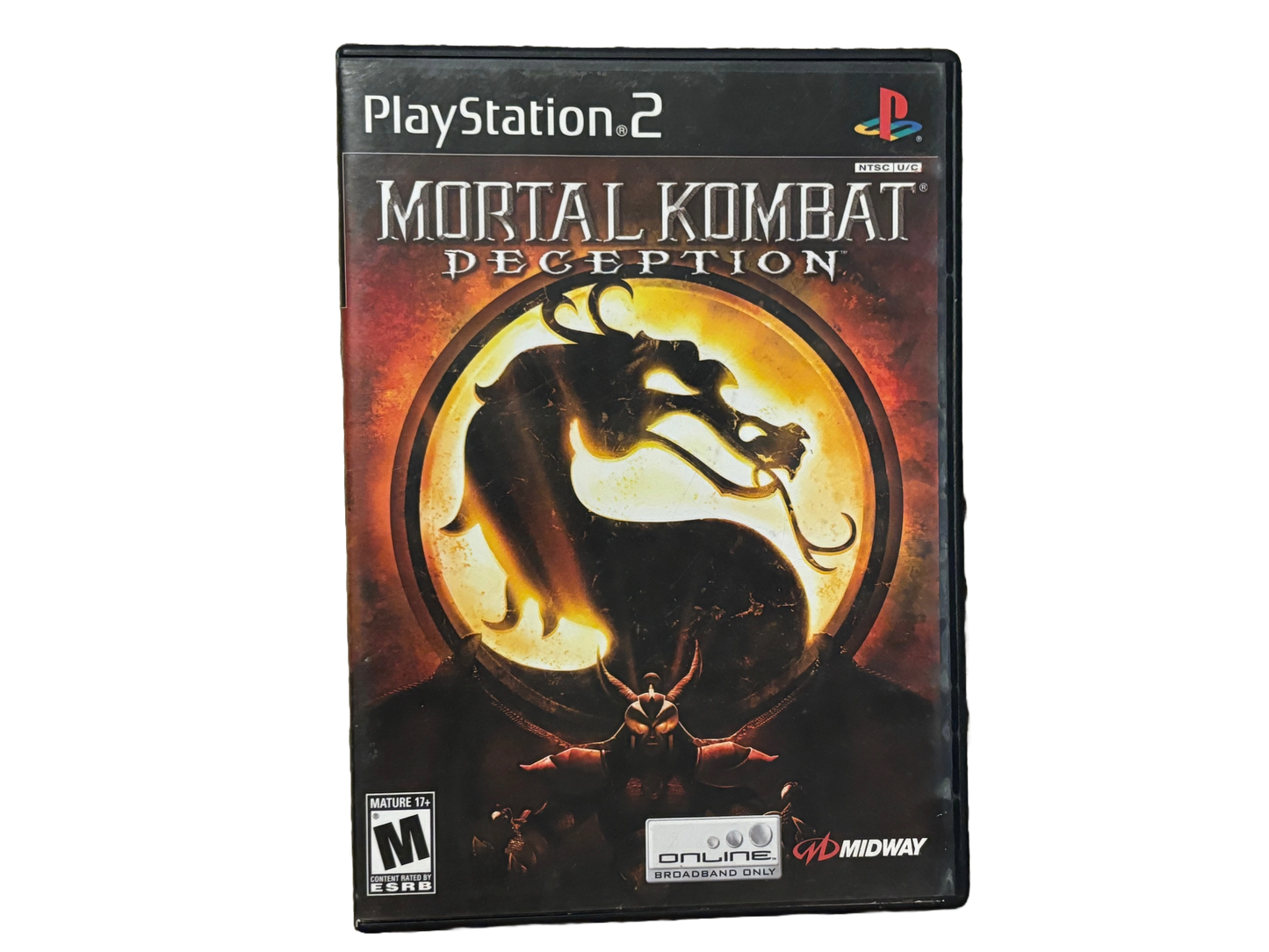 Mortal Kombat Deception Sony PlayStation 2 PS2 Complete