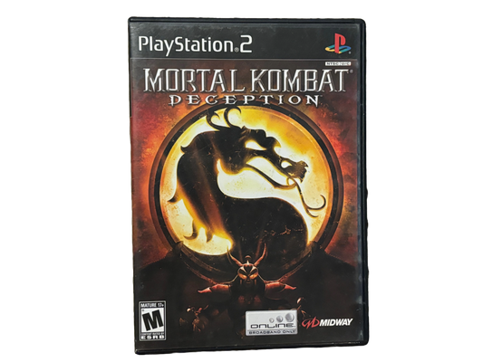 Mortal Kombat Deception Sony PlayStation 2 PS2 Complete