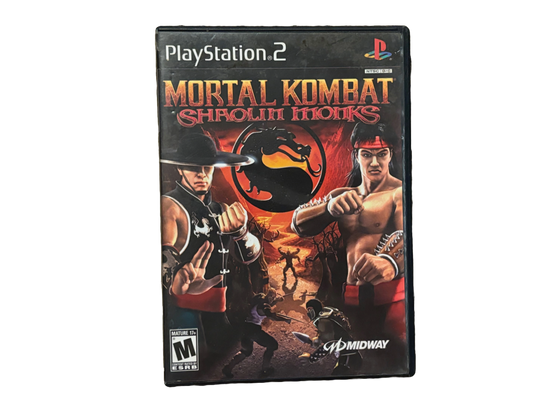 Mortal Kombat Shaolin Monks Sony PlayStation 2 PS2 Complete