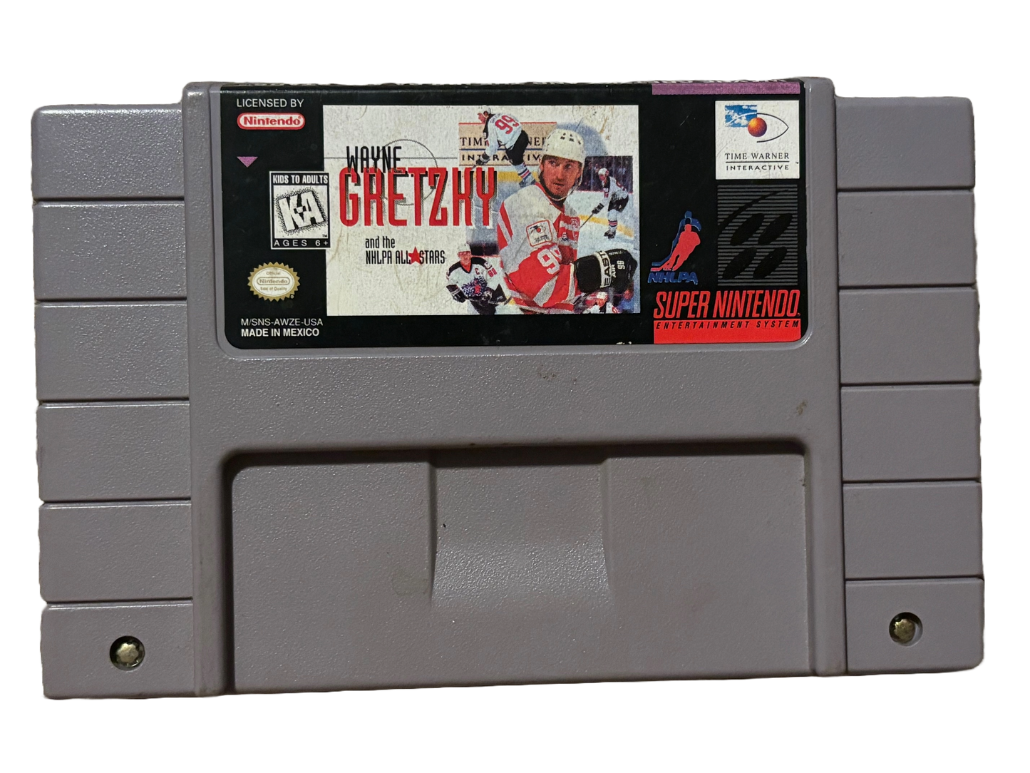 Wayne Gretzky and the NHLPA All-Stars Super Nintendo SNES Video Game