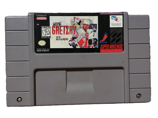 Wayne Gretzky and the NHLPA All-Stars Super Nintendo SNES Video Game