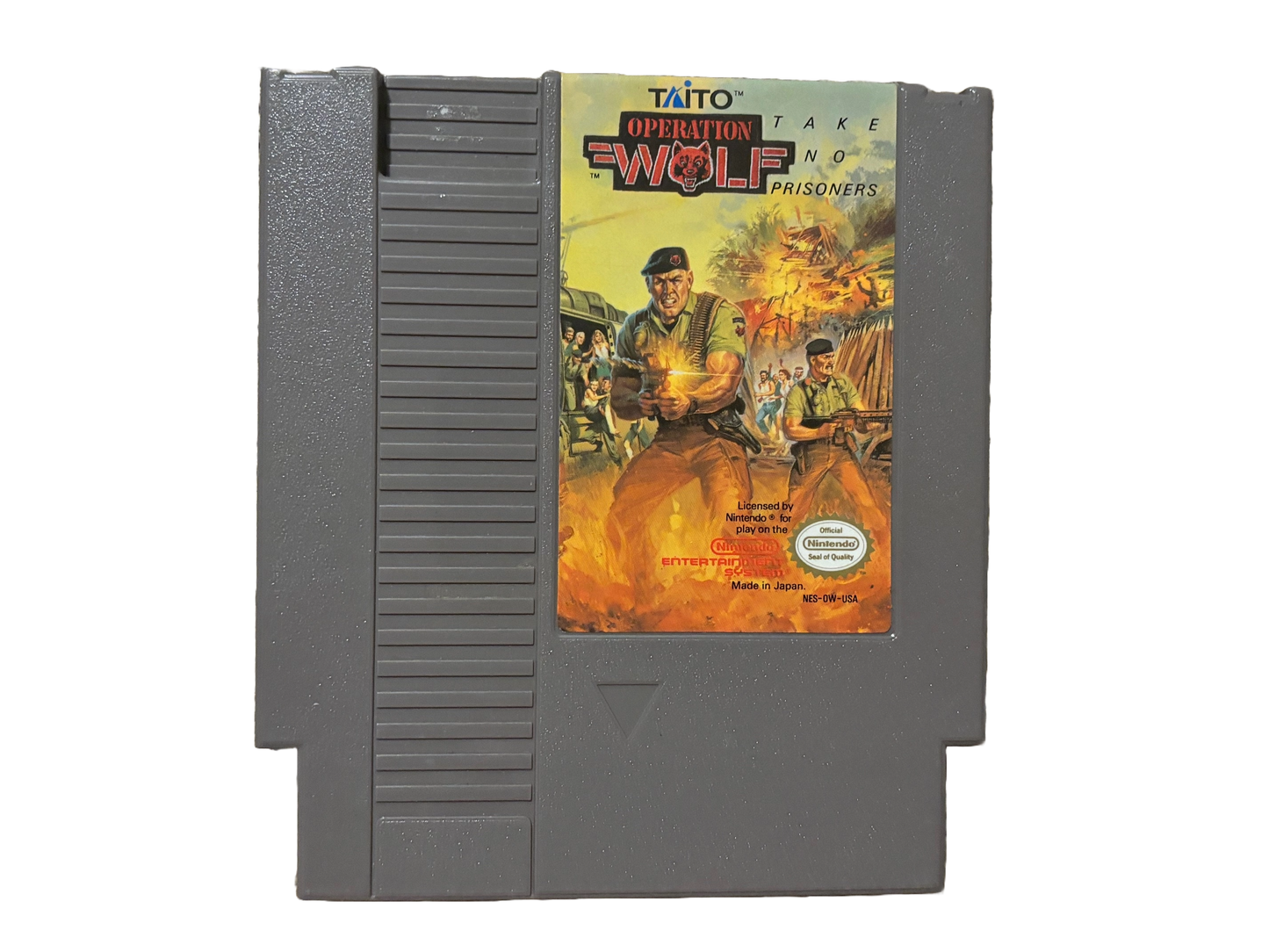 Operation Wolf Nintendo NES Video Game