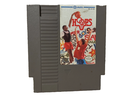 Hoops Nintendo NES Video Game