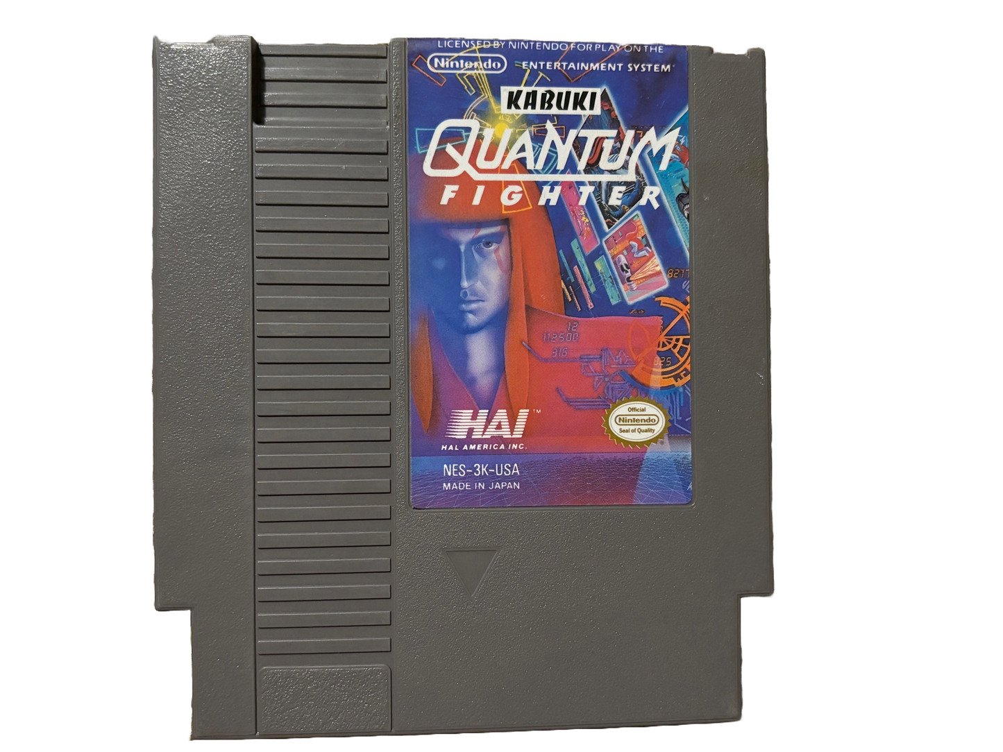 Kabuki Quantum Fighter Nintendo NES Video Game