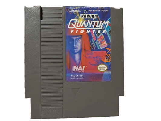 Kabuki Quantum Fighter Nintendo NES Video Game