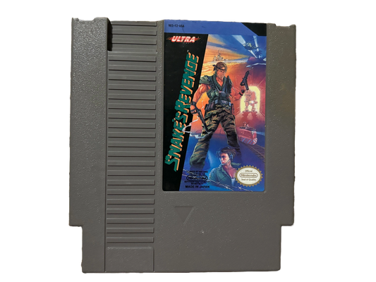 Snake's Revenge Nintendo NES Video Game