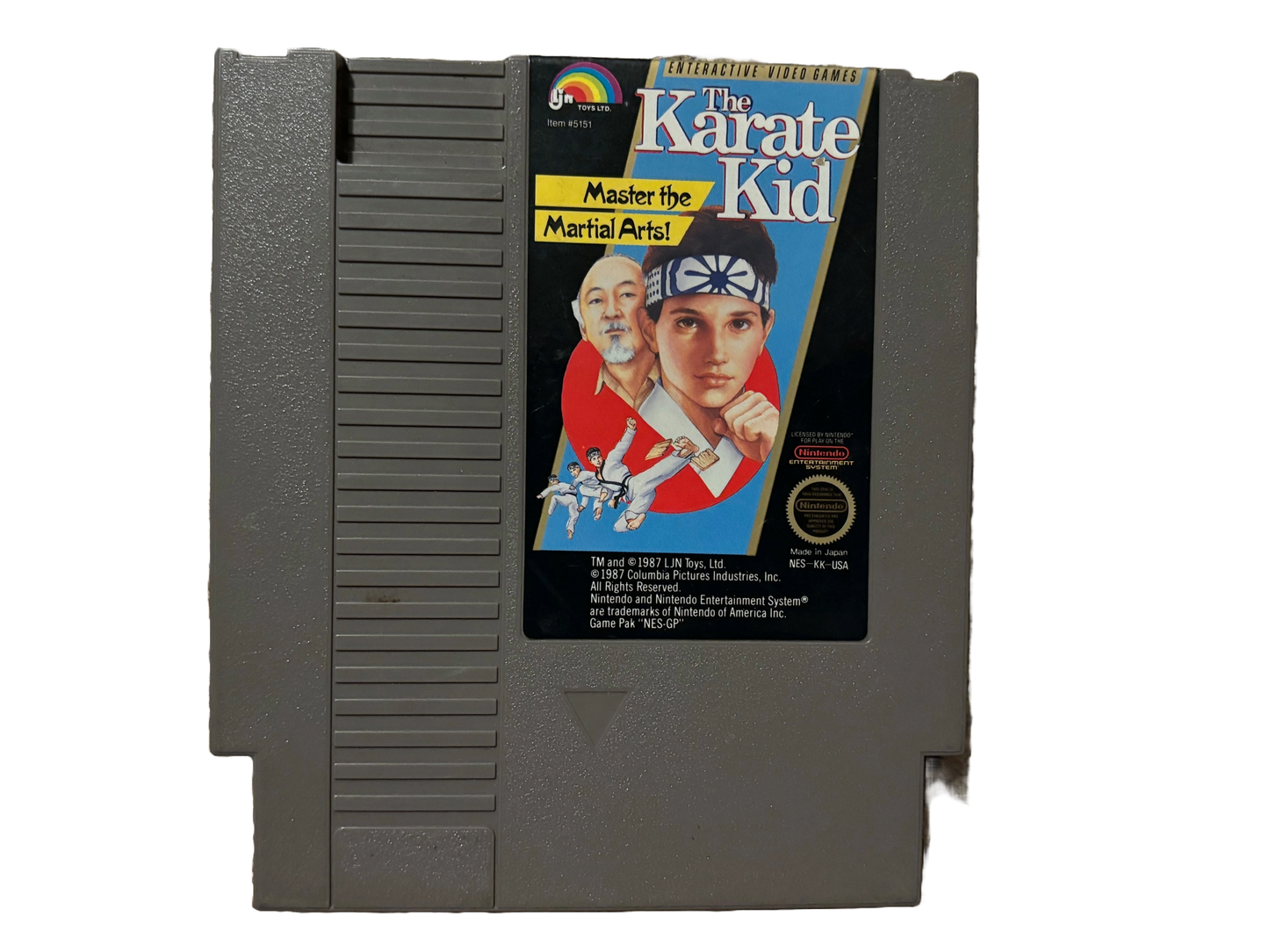 The Karate Kid Nintendo NES Video Game