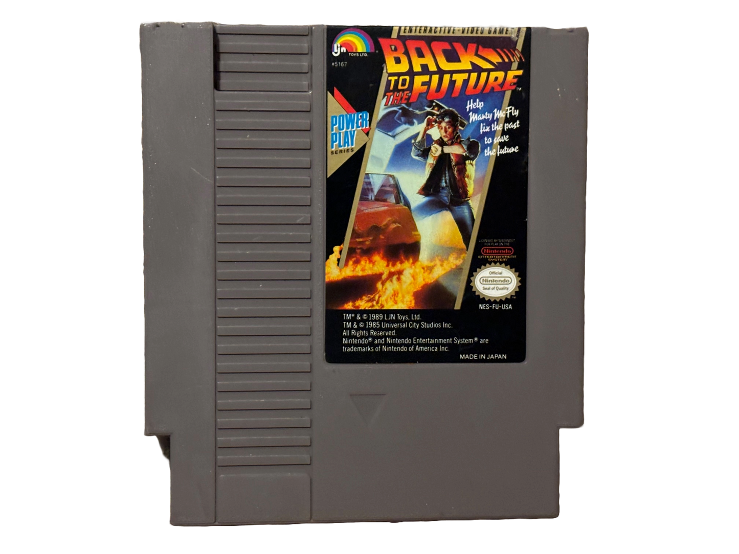 Back to the Future Nintendo NES Video Game