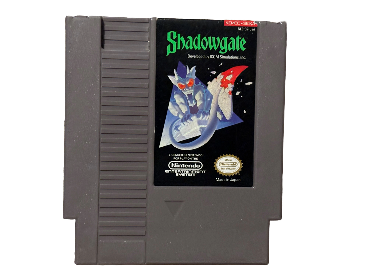 Shadowgate Nintendo NES Video Game