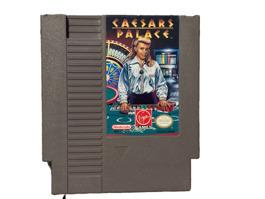 Caesars Palace Nintendo NES Video Game