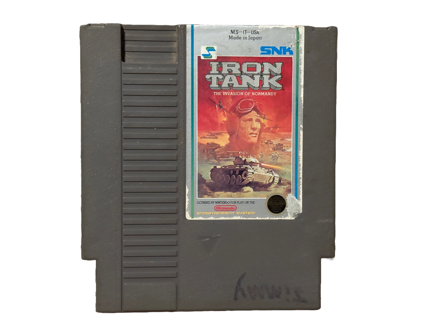 Iron Tank Nintendo NES Video Game