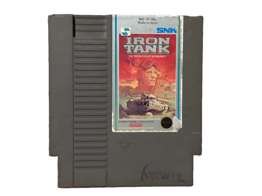 Iron Tank Nintendo NES Video Game