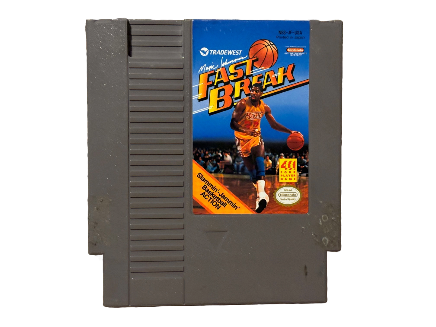 Magic Johnson's Fast Break Nintendo NES Video Game