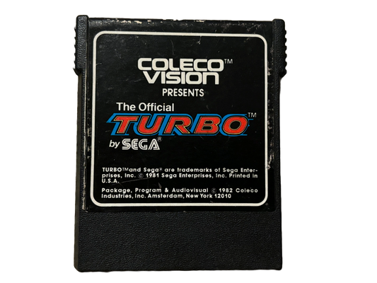 Turbo ColecoVision Video Game